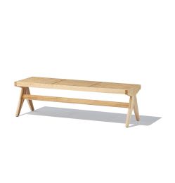 CÃ©lia Bench - Ash & Natural Rattan