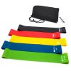 Resistance Bands for Working Out;  Exercise Bands;  Physical Therapy Equipment;  59 Inch Non-Latex Stretching Yoga Strap for Upper & Lower Body;  Work