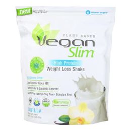 Veganslim Vanilla High Protein Weight Loss Shake Dietary Supplement - 1 Each - 24.2 OZ