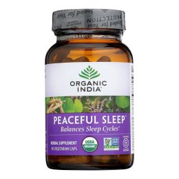 Organic India Whole Herb Supplement, Peaceful Sleep - 1 Each - 90 VCAP