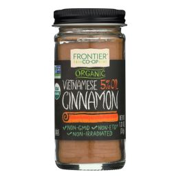 Frontier Herb Cinnamon - Organic - Ground - Vietnamese - 5 Percent Oil - 1.31 oz