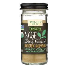 Frontier Herb Sage Leaf - Organic - Ground - .8 oz