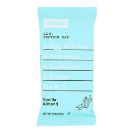 Rxbar - Protein Bar Vanilla Almond - Case of 12 - 1.83 OZ