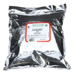 Frontier Herb Tea Organic Fair Trade Certified Black Irish Breakfast Blend - Single Bulk Item - 1LB