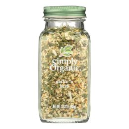 Simply Organic Garlic N Herb Seasoning - Organic - .95 oz