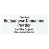 Frontier Herb Cinnamon - Organic - Ground - Vietnamese - 5 Percent Oil - Bulk - 1 lb