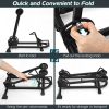 Home Garage Storage Portable Foldable Bike Floor Parking Rack