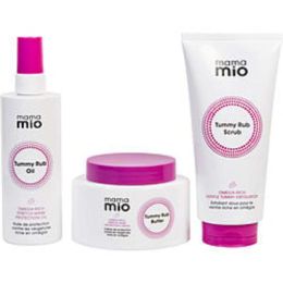 Mama Mio By Mama Mio Tummy Rub Routine - Tummy Rub Butter 120ml + Tummy Rub Oil 120ml + Tummy Rub Scrub 180ml --3pcs For Women