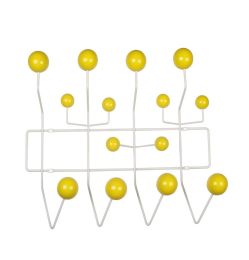 The Mid-Century Wall Coat Hanger - Yellow