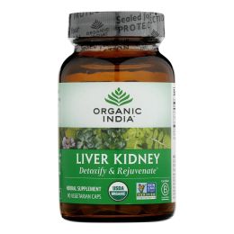 Organic India Usa Whole Herb Supplement, Liver Kidney - 1 Each - 90 VCAP (SKU: 1889237)