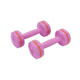 Yoga Hand Dumbbell Pair/ Body Sculpting Dumbbell Set For Women (Color: purple, Type: Dumbbells)