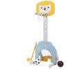 Kids Fitness Playing Game 3-in-1 Adjustable Basketball Hoop Sets