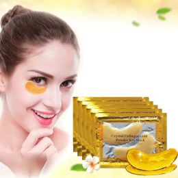 Crystal Collagen Gold Eye Mask Anti-Aging Dark Circles Acne Beauty Patches (size: 10 pcs)