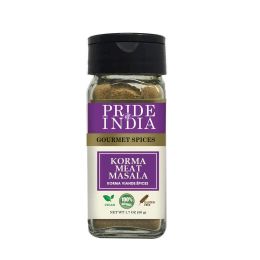 Pride of India â€“ Korma Meat Masala Mix â€“ Ideal for Traditional Meat/Lamb Curry â€“ Gourmet & Flavorful â€“ Seasoning Spice Blend â€“ Easy to Use - (size: 1.7 oz)