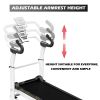 Home Fitness Exercise Portable Motorized Shock-Absorbing Folding Manual Treadmill