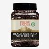 Pride of India â€“ Black Mustard Seed â€“ Gourmet & Vegan Indian Spice â€“ Pungent/Spicy Flavor â€“ Dry Seasoning - Gluten & GMO Free â€“ Easy to Use