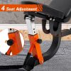 Adjustable Foldable Utility Sit Up Strength Training Weight Bench Equipmen