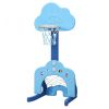 Kids Fitness Playing Game 3-in-1 Adjustable Basketball Hoop Sets