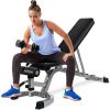 Adjustable Foldable Utility Sit Up Strength Training Weight Bench Equipmen