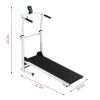 Home Fitness Exercise Portable Motorized Shock-Absorbing Folding Manual Treadmill