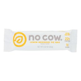 D's Naturals The No Cow Bar Lemon Meringue Pie Protein Bar - Case of 12 - 2.12 OZ (SKU: 2218790)